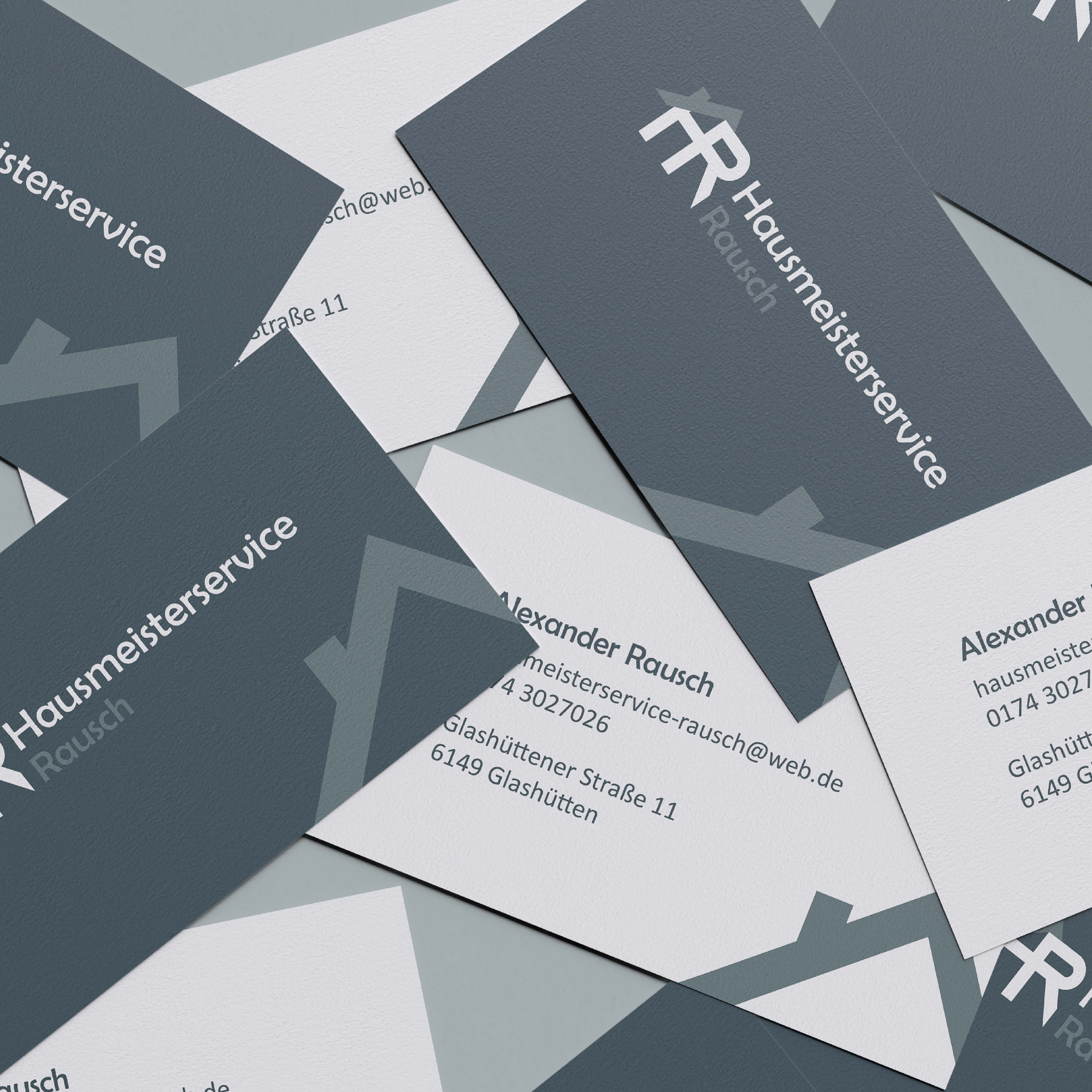 Visitenkarten Hausmeisterservice Rausch