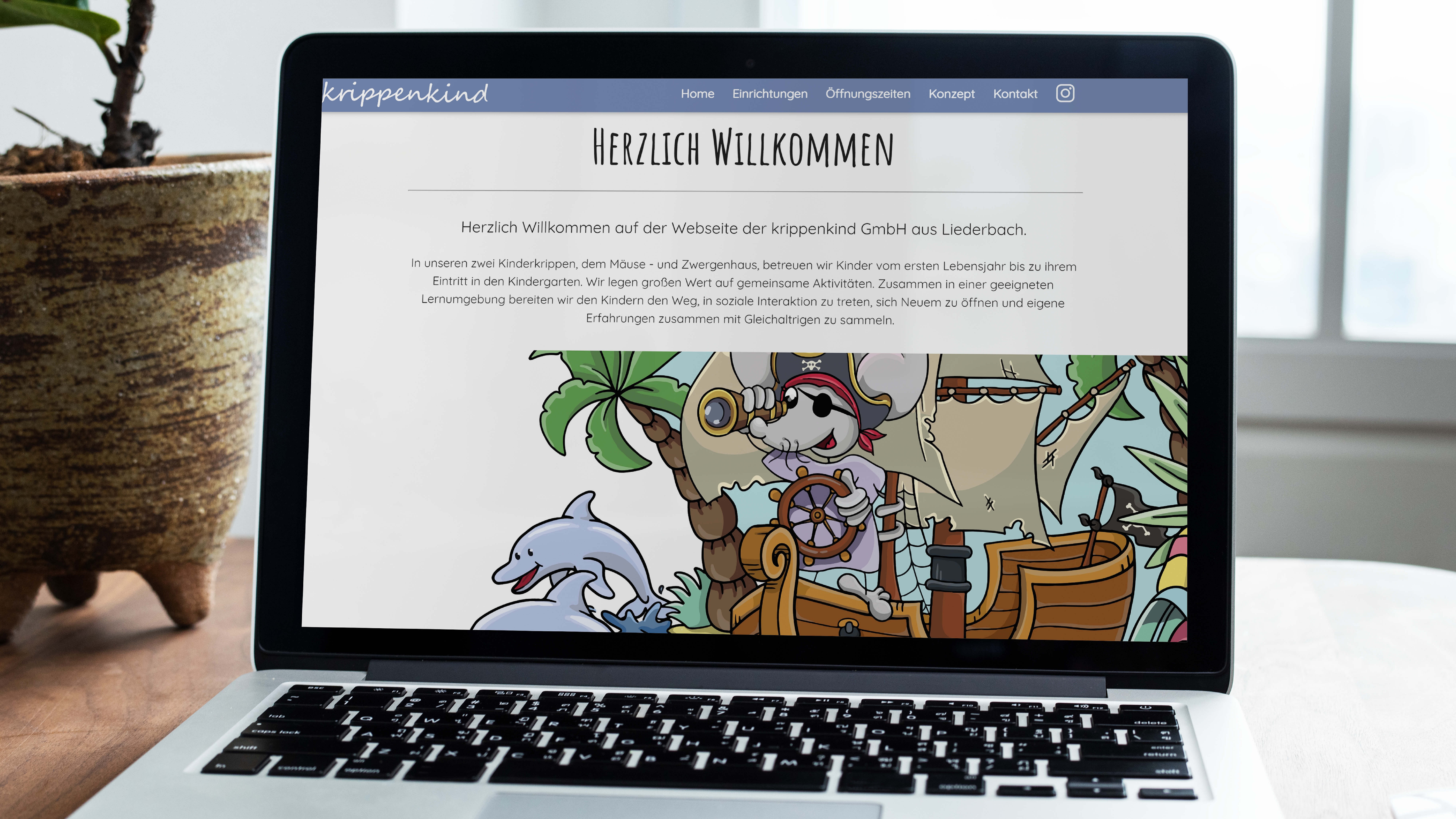 Krippenkind GMBH Website